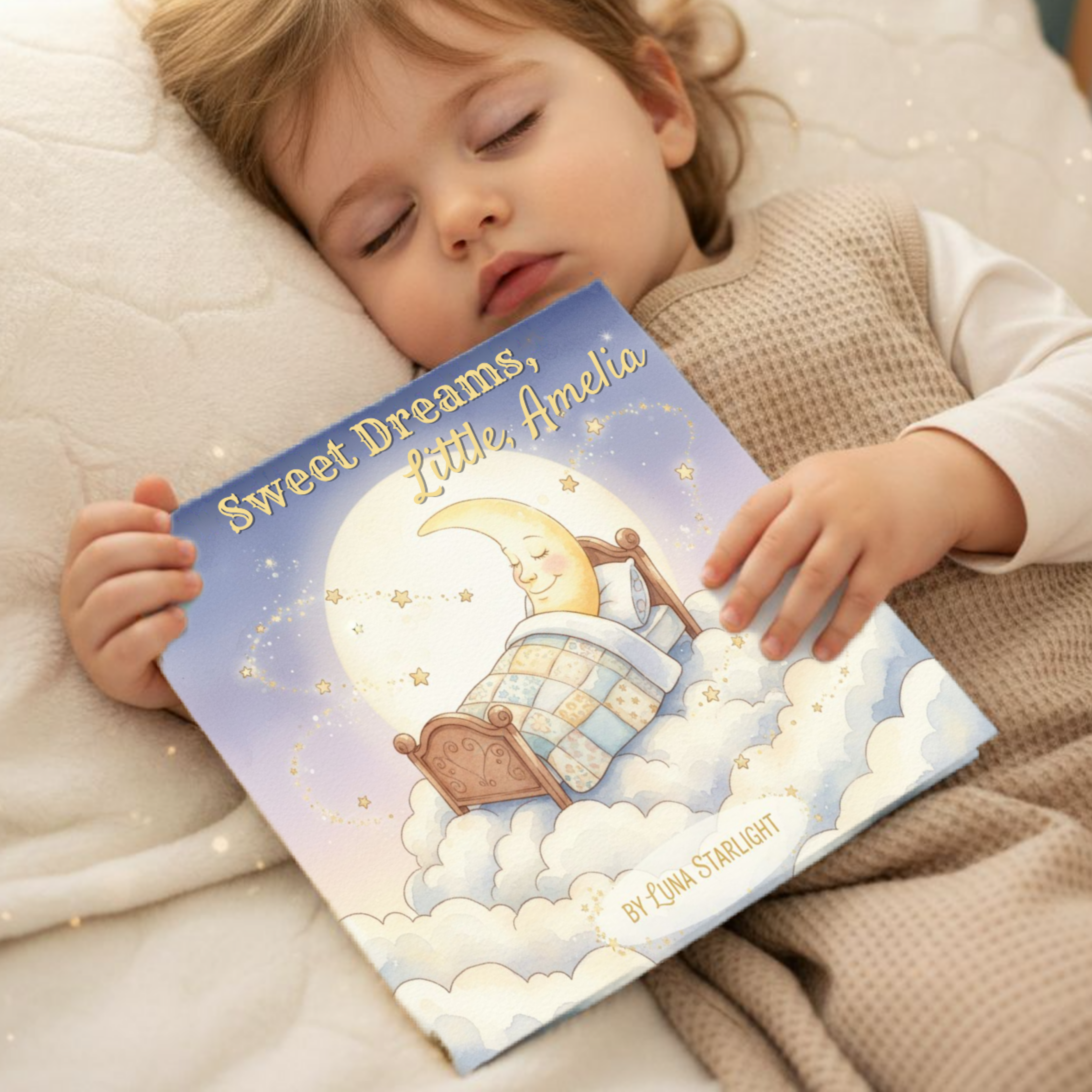 Personalized Baby Book – Custom Name Bedtime Story | Keepsake Gift for Newborn, Baby Shower, or 1st Birthday