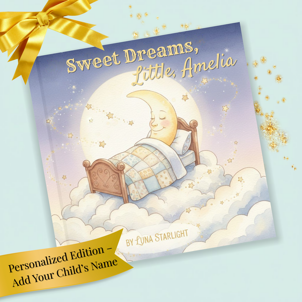 Personalized Baby Book – Custom Name Bedtime Story | Keepsake Gift for Newborn, Baby Shower, or 1st Birthday