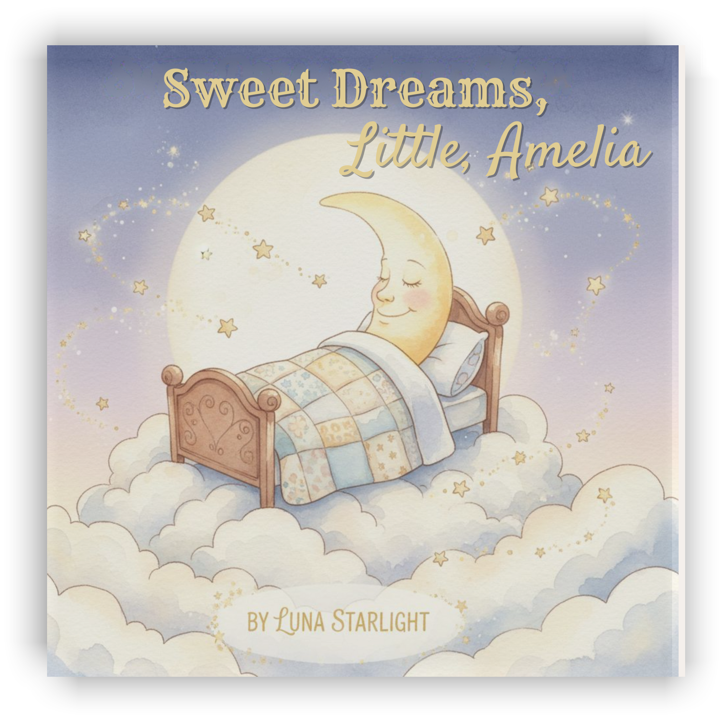 Personalized Baby Book – Custom Name Bedtime Story | Keepsake Gift for Newborn, Baby Shower, or 1st Birthday